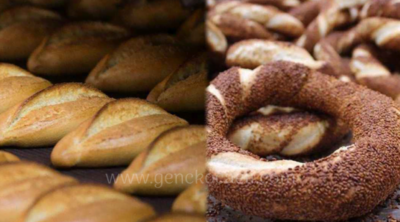 Kocaeli'de Simit ve Ekmeğe zam yapıldı