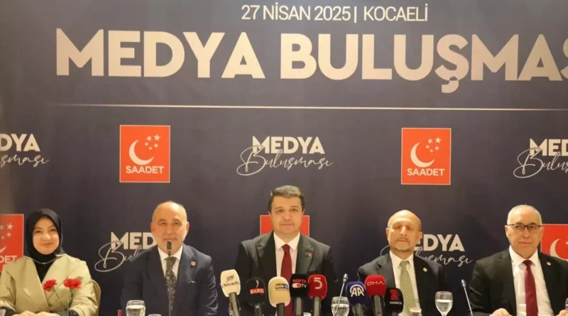 Saadet Partisi Başkanı Arıkan İttifak Açıklamaları yaptı
