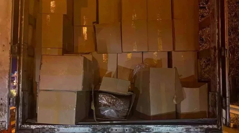 Ankara'da 11 Ton Kaçak Tütün Yakalandı
