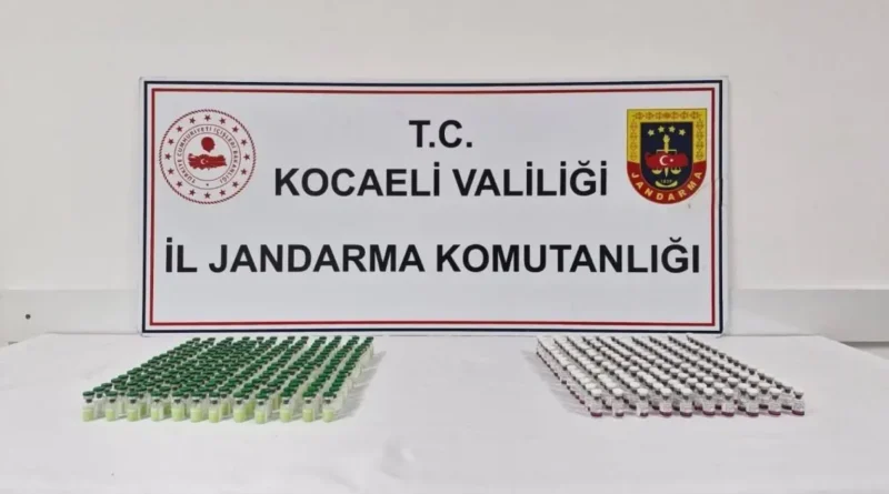 Dilovası'nda Gümrük Kaçağı Botoks İlaçları Yakalandı