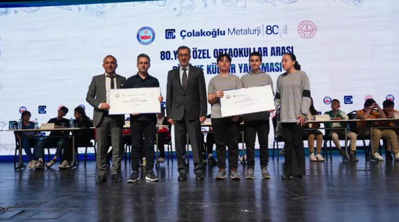 ÇOLAKOĞLU Metalurji 80. Yılı Bilgi Yarışması Yapıldı