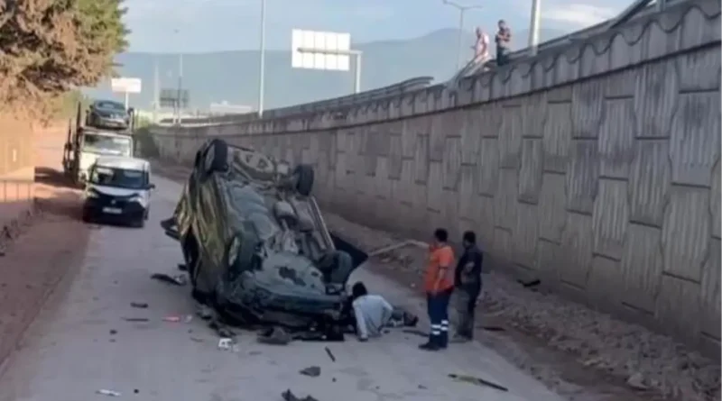 Kuzey Marmara Otoyolu'nda Kaza: 2 Yaralı