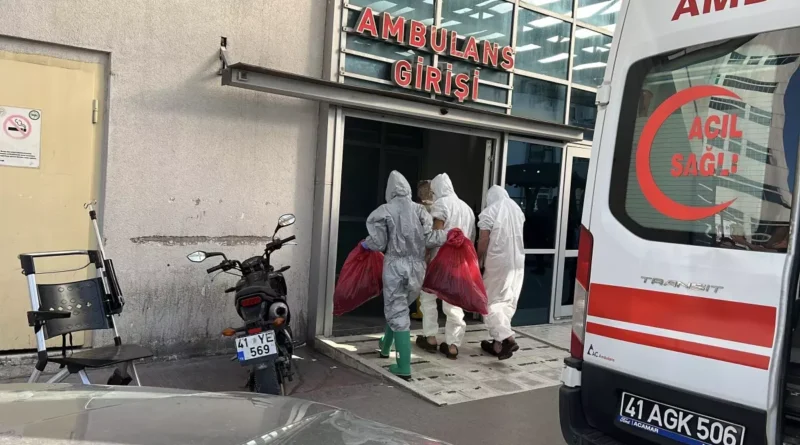Kocaeli'de Kimyasal Depoda 4 Çalışan Zehirlendi