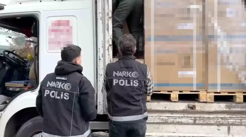 Kocaeli'de Klima ile Uyuşturucu Yakalandı