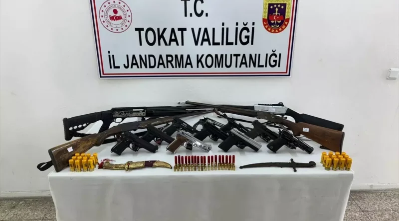 Tokat Merkezli Kaçak Silah Operasyonu: 6 Gözaltı