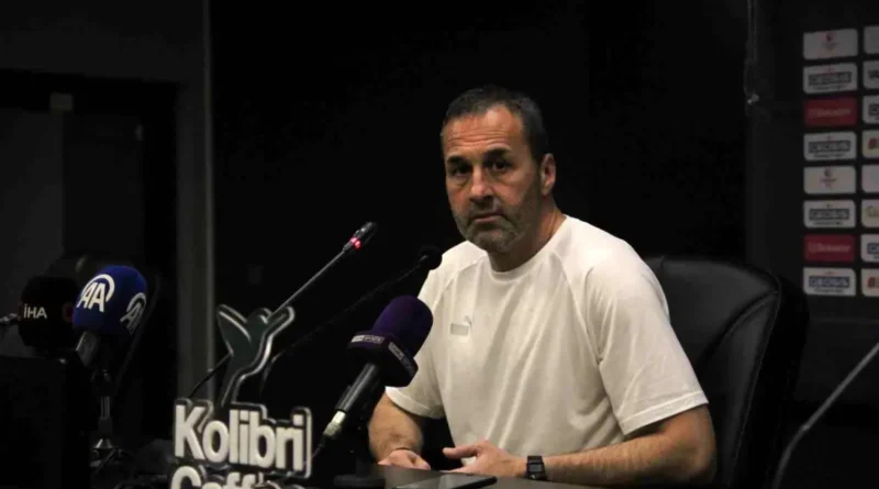 Boluspor Teknik Direktörü Koşukavak'tan Eleştiri
