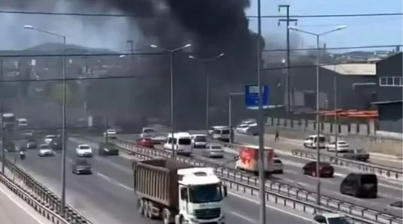 Kocaeli Döküm Fabrikasında Yangın Oldu