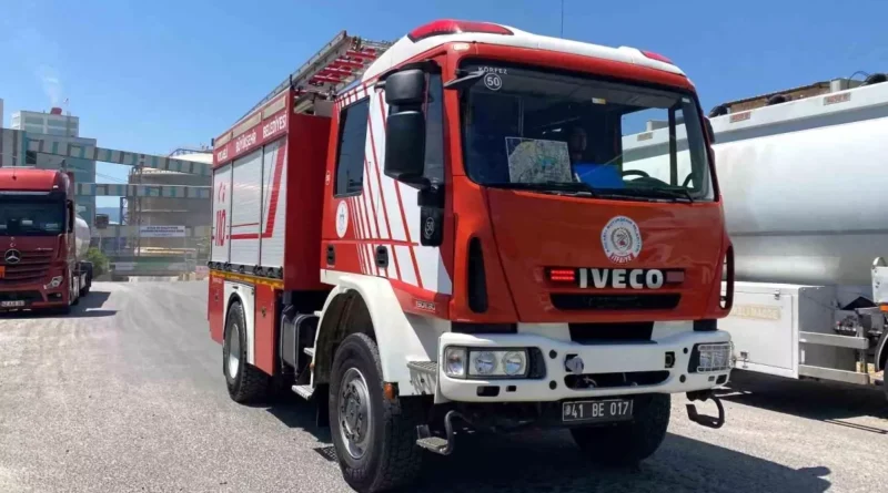 Gübretaş Fabrikası'nda Yangın Paniği