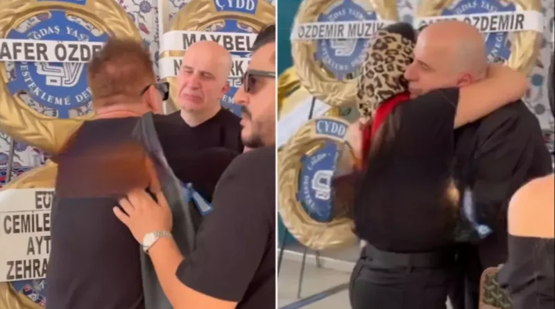 Haluk Şentürk'ün annesi hayatını kaybetti, sanat dünyası törende buluştu