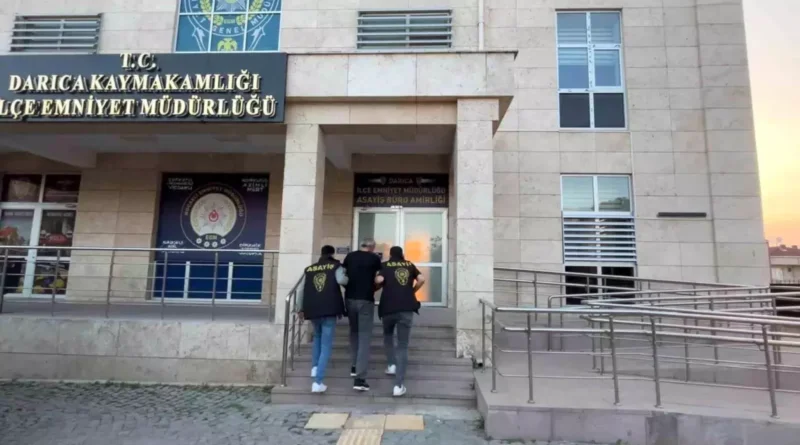 Kadın cinayetinden 9 yıl hapis cezası aldı, Kocaeli'de yakalandı.