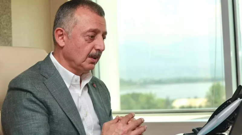 Büyükakın, Gazze Belediye Başkanı ile görüştü