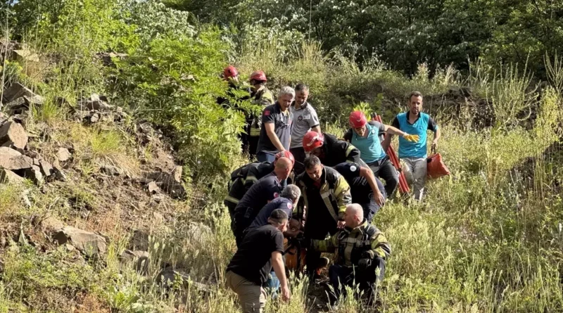 Kocaeli'de piknikte kayalıklardan düşen kadın öldü.