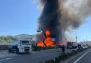 Çayırova'daki Palet Fabrikasında Yangın