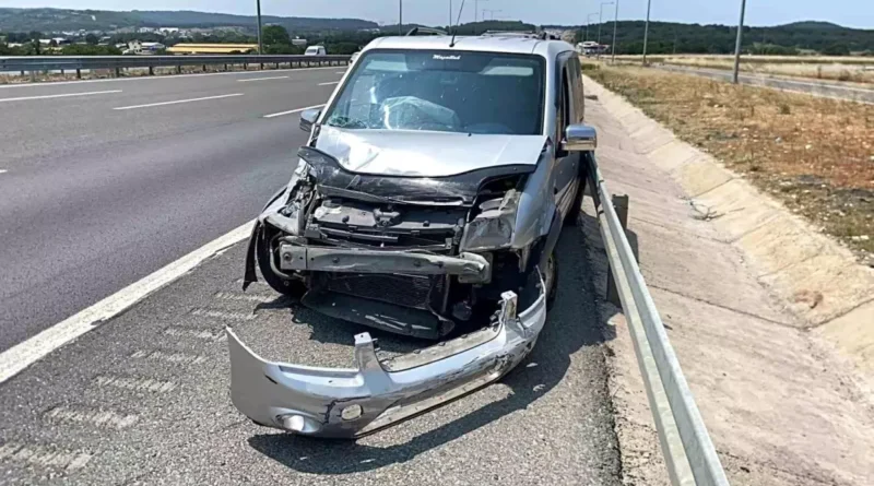 Kuzey Marmara Otoyolu'nda Kaza: 3 Yaralı