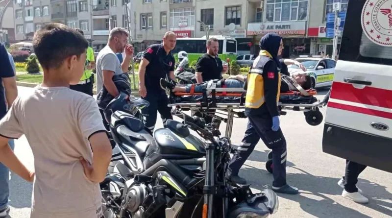Karamürsel'de Motosiklet Kazası: Yaralı Var