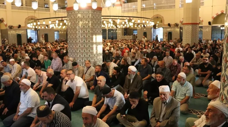 Kurban Bayramı Namazı Sakarya'da Kılındı