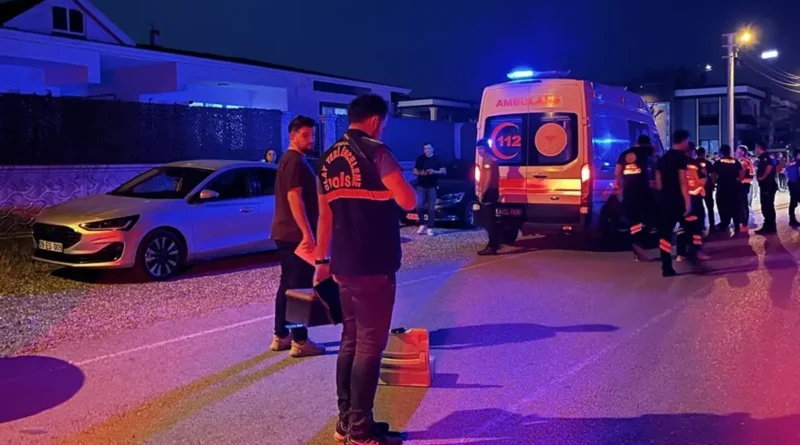Amca, tartıştığı yeğenlerini vurdu.