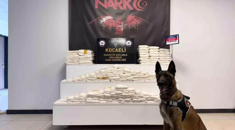 Kocaeli TEM Otoyolu'nda 82 Kilo Metamfetamin Yakalandı