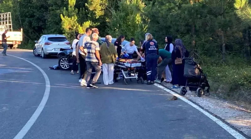 Kocaeli'de Otomobil Kazası: 1 Yaralı
